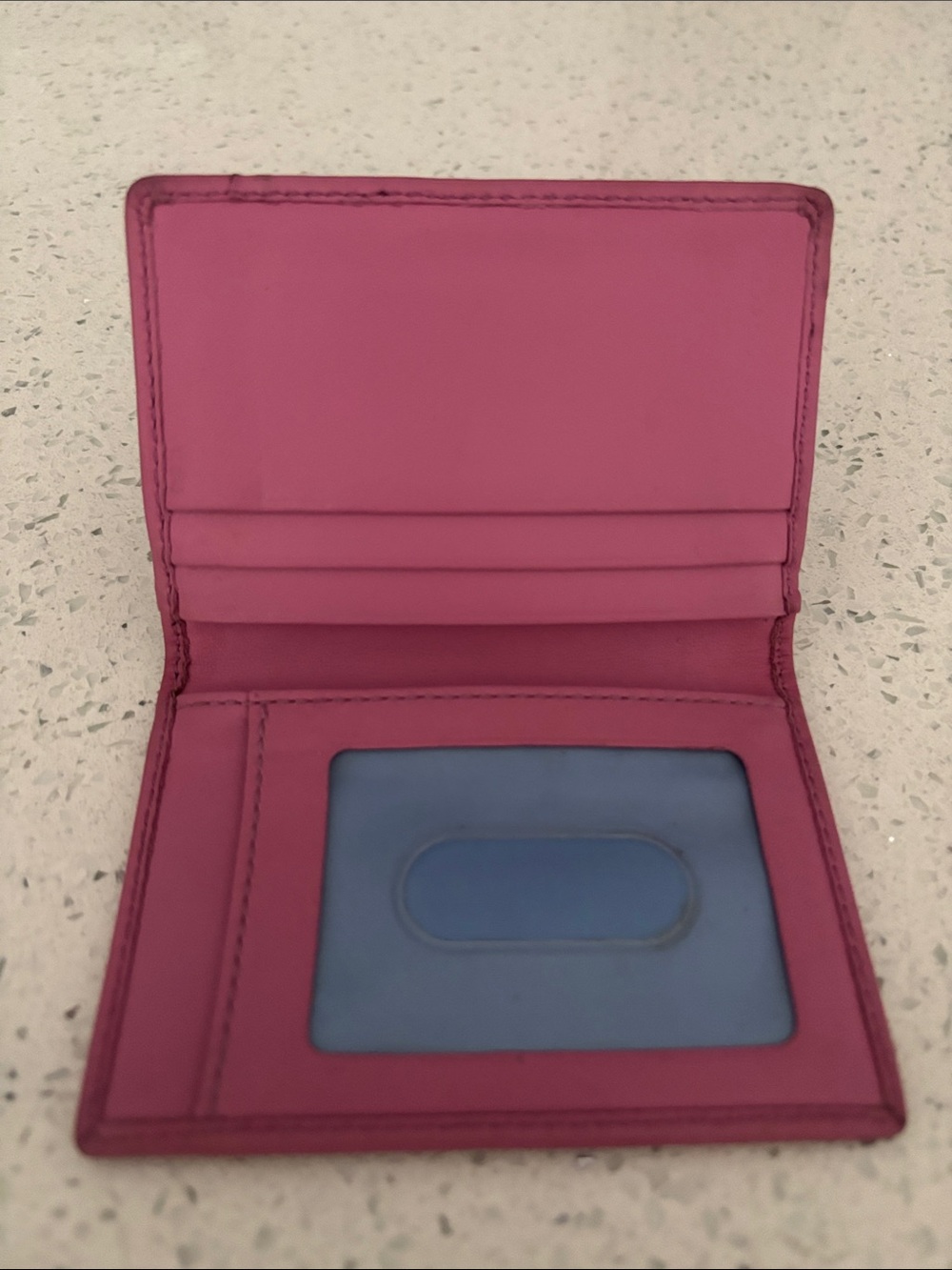 Rare Vintage Coach Multicolor Floral Signature Card Holder Wallet Case Pink Trim - Picture 7 of 13